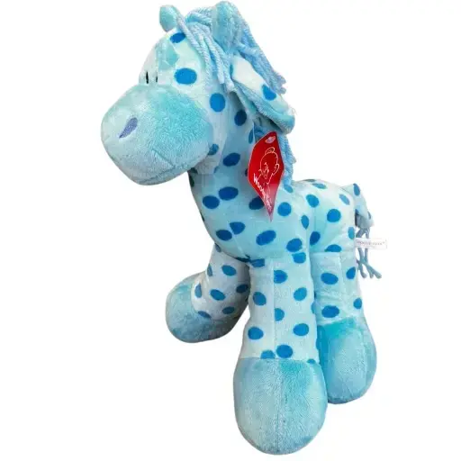 PELUCHE JIRAFA CELESTE 12696